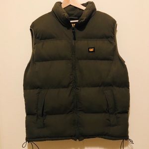 Caterpillar Puffer Vest